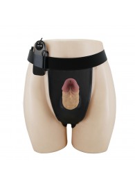 Полый вибрострапон на регулируемых трусиках Draven - 17,5 см. - Baile - купить с доставкой в Ельце