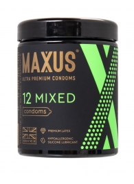Презервативы MAXUS Mixed - 12 шт. - Maxus - купить с доставкой в Ельце