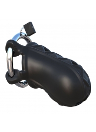Черный замок верности Extreme Silicone Cock Blocker - Pipedream - купить с доставкой в Ельце