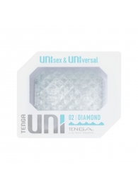 Прозрачный мастурбатор-стимулятор Tenga Uni Diamond - Tenga - в Ельце купить с доставкой