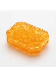 Оранжевый мастурбатор-стимулятор Tenga Uni Topaz - Tenga - в Ельце купить с доставкой