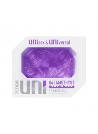 Фиолетовый мастурбатор-стимулятор Tenga Uni Amethyst - Tenga - в Ельце купить с доставкой
