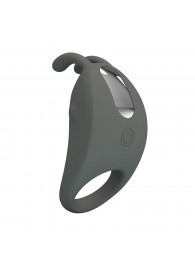 Серое эрекционное кольцо с вибрацией Master Ring - Baile - в Ельце купить с доставкой