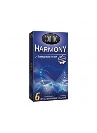 Текстурированные презервативы Domino Harmony - 6 шт. - Domino - купить с доставкой в Ельце