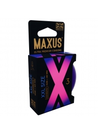 Презервативы Maxus XXL увеличенного размера - 3 шт. - Maxus - купить с доставкой в Ельце