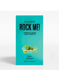 Жидкий вибратор Nuei Rock Me! с ароматом мяты - 20 мл. - Nuei cosmetics - купить с доставкой в Ельце