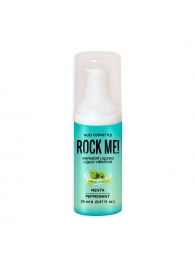 Жидкий вибратор Nuei Rock Me! с ароматом мяты - 20 мл. - Nuei cosmetics - купить с доставкой в Ельце