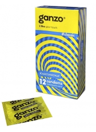 Классические презервативы с обильной смазкой Ganzo Classic - 12 шт. - Ganzo - купить с доставкой в Ельце