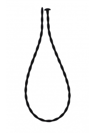 Черный уретральный массажер Glide Small - 30 см. - Lola Games - купить с доставкой в Ельце