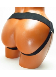 Трусики для страпона коричневого цвета - БДСМ Арсенал - купить с доставкой в Ельце