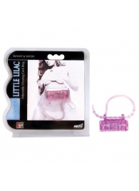 Эрекционное кольцо с вибратором LITTLE LILAC - Dream Toys - в Ельце купить с доставкой