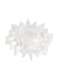 Прозрачное гелевое эрекционное кольцо-солнце - Toyfa Basic - в Ельце купить с доставкой