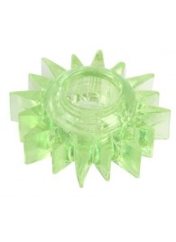 Зеленое эрекционное кольцо-солнце - Toyfa Basic - в Ельце купить с доставкой