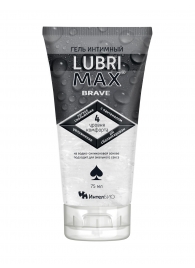 Водно-силиконовый интимный гель-смазка Lubrimax Brave - 75 мл. - ИнтелБИО - купить с доставкой в Ельце