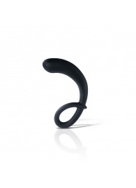Черный массажер простаты Curving Curt - 13 см. - MyStim - купить с доставкой в Ельце