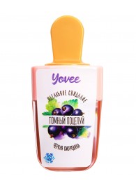 Охлаждающий бальзам для губ «Томный поцелуй» с ароматом черной смородины - 5 мл. - ToyFa - купить с доставкой в Ельце