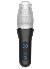 Автоматический мастурбатор Oral Sex Masturbator с функциями ротации, вибрации и фрикций - Secwell - в Ельце купить с доставкой