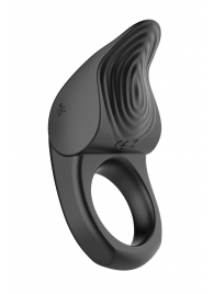 Черное эрекционное виброкольцо Vibro Lust Ring - MALESATION - в Ельце купить с доставкой