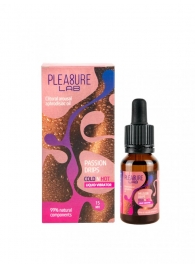 Жидкий вибратор Passion Drips Cold n Hot - 15 мл. - Pleasure Lab - купить с доставкой в Ельце