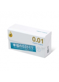 Увлажнённые презервативы Sagami Original 0.01 Extra Lub - 12 шт. - Sagami - купить с доставкой в Ельце