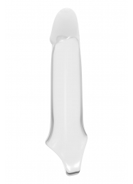 Прозрачная насадка-удлинитель 6.6’’ Extender With Ball Strap - 17,3 см. - Dream Toys - в Ельце купить с доставкой
