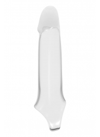 Прозрачная насадка-удлинитель 7.6’’ Extender With Ball Strap - 20,5 см. - Dream Toys - в Ельце купить с доставкой