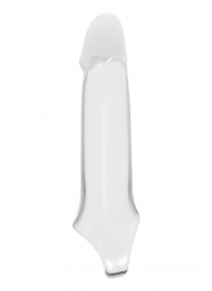 Прозрачная насадка-удлинитель 8.8’’ Extender With Ball Strap - 23,6 см. - Dream Toys - в Ельце купить с доставкой