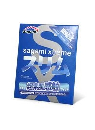 Презерватив Sagami Xtreme FEEL FIT 3D - 1 шт. - Sagami - купить с доставкой в Ельце