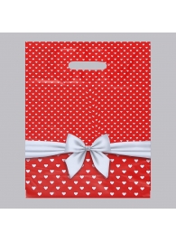 Пакет «Скарлетт» с вырубной ручкой (30х38 см) - Сима-Ленд - купить с доставкой в Ельце