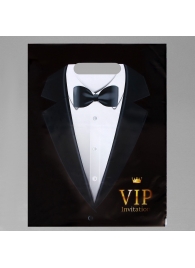 Пакет «Смокинг VIP» полиэтиленовый с вырубной ручкой (30х40 см) - UPAK LAND - купить с доставкой в Ельце