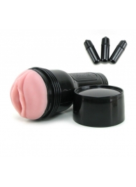 Мастурбатор-вагина Fleshlight - Vibro Pink Lady Touch с вибрацией - Fleshlight - в Ельце купить с доставкой