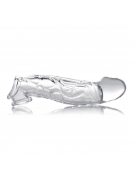 Прозрачная насадка для увеличения члена 2 Inch Clear Extender Sleeve - XR Brands - в Ельце купить с доставкой