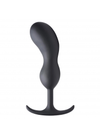 Черный массажер простаты с утяжелителями Premium Silicone Weighted Prostate Plug XL - 20,8 см. - XR Brands - в Ельце купить с доставкой