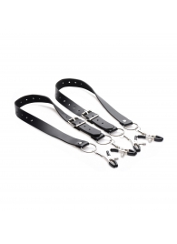 Ремни с зажимами для половых губ Spread Labia Spreader Straps with Clamps - XR Brands - купить с доставкой в Ельце