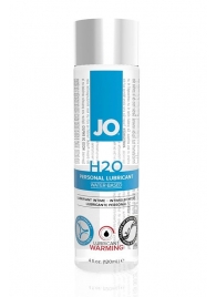 Возбуждающий лубрикант на водной основе JO Personal Lubricant H2O Warming - 120 мл. - System JO - купить с доставкой в Ельце