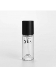 Съедобное cогревающее массажное масло Slow Sex - 50 мл. - Bijoux Indiscrets - купить с доставкой в Ельце