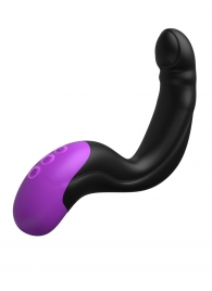 Черно-фиолетовый вибромассажёр простаты Hyper-Pulse P-Spot Massager - Pipedream - в Ельце купить с доставкой
