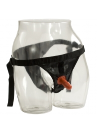 Трусики со штырьком для фиксации насадок Ultra Harness with Plug - Doc Johnson - купить с доставкой в Ельце