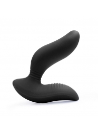Черный вибромассажер простаты 3,5’’ Curve P-spot Massager - 12 см. - Erokay - в Ельце купить с доставкой