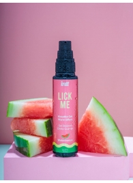 Гель Lick Me с согревающим эффектом и ароматом арбуза - 50 мл. - INTT - купить с доставкой в Ельце