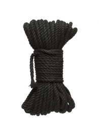 Черная верёвка для связывания и фиксации Bind Tie - 15,24 м. - Doc Johnson - купить с доставкой в Ельце