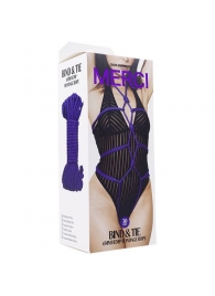 Фиолетовая верёвка для связывания и фиксации Bind Tie - 9,14 м. - Doc Johnson - купить с доставкой в Ельце