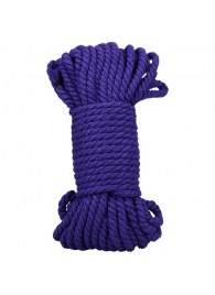 Фиолетовая верёвка для связывания и фиксации Bind Tie - 15,24 м. - Doc Johnson - купить с доставкой в Ельце