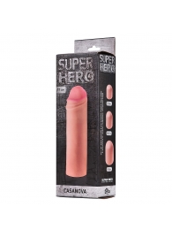 Фаллоудлинитель SUPER HERO Casanova - 18 см. - Lola Games - в Ельце купить с доставкой