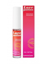 Возбуждающий блеск для губ Love Potion - 8 мл. - Love to Love - купить с доставкой в Ельце