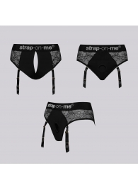 Трусики для фиксации насадок Strap-on-me Harness Lingerie Diva XS - Strap-on-me - купить с доставкой в Ельце