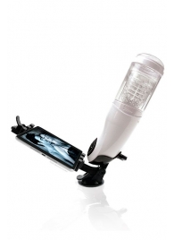 Перезаряжаемый мастурбатор-вагина с держателем для мобильных устройств Extreme Toyz Me - Pipedream - в Ельце купить с доставкой