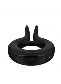 Черное эрекционное кольцо Marry Me Rechargeable Vibrating Cockring - Adrien Lastic - в Ельце купить с доставкой