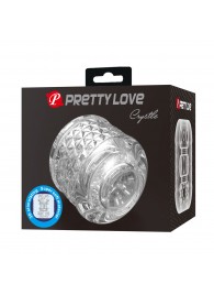 Прозрачный сквозной мастурбатор Crystle - Baile - в Ельце купить с доставкой
