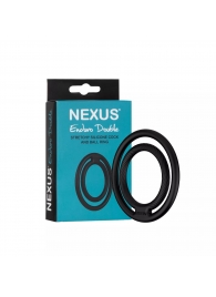 Черное двойное эрекционное кольцо Nexus Enduro Double - Nexus Range - в Ельце купить с доставкой